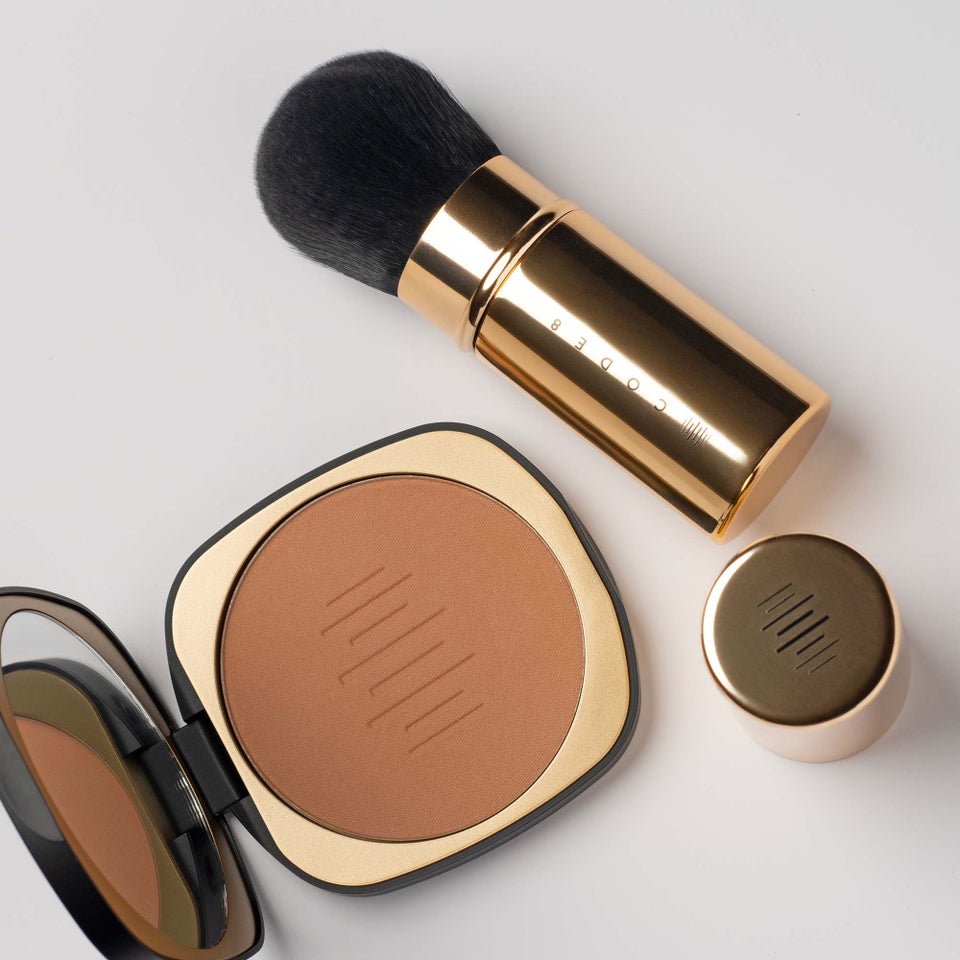 Gold Retractable Brush